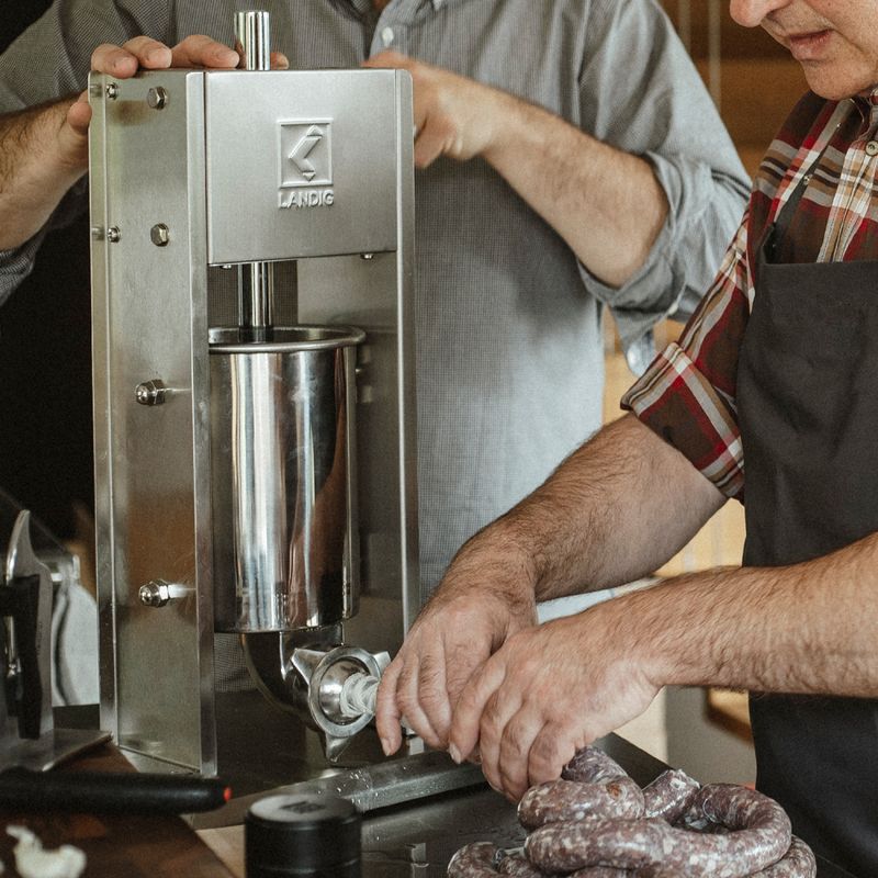 Landig Sausage Stuffer 5 Liters Vertical