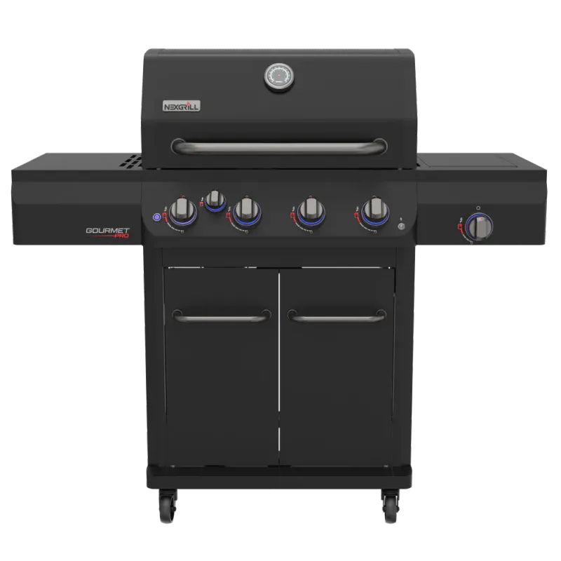 Nexgrill Gourmet Pro 4-Brenner Gassgrill | All Black