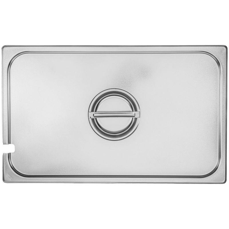 GN 1/1 Lid with Spoon Recess