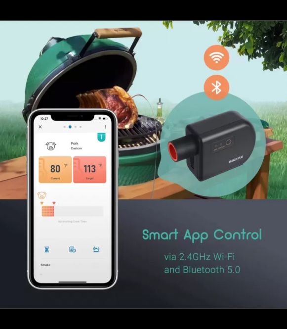 Hovedbilde INKBIRD Smoker Controller Set WI-FI/Bluetooth