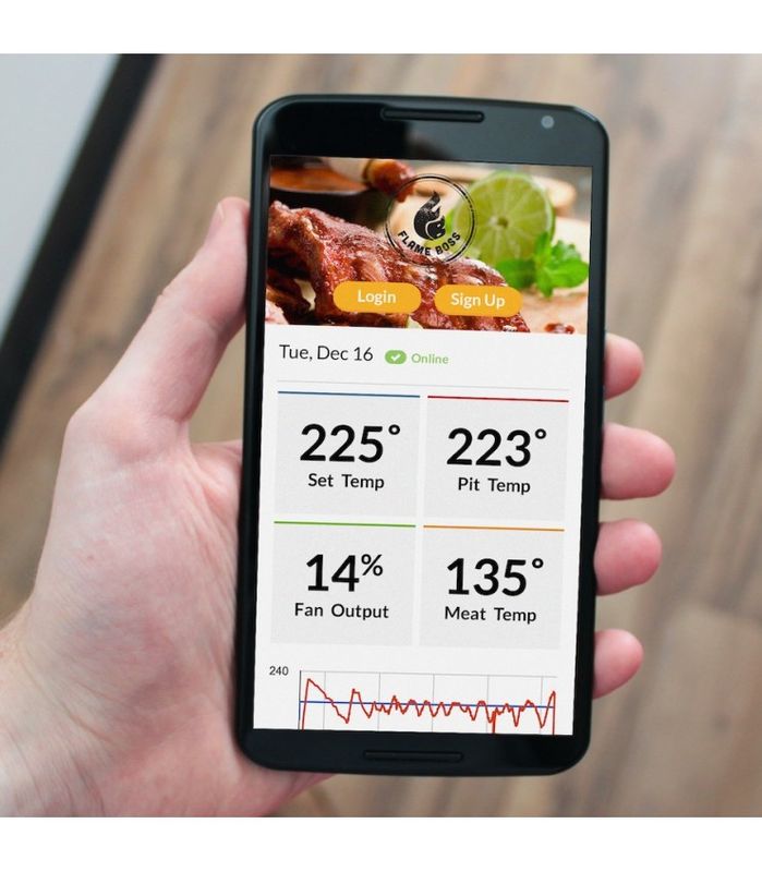 Flame Boss 500 WIFI Universal Smoker Controller