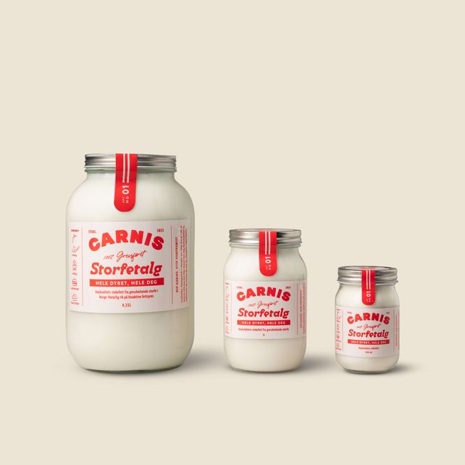 Main Image Beef tallow 100 percent Norwegian grass-fed