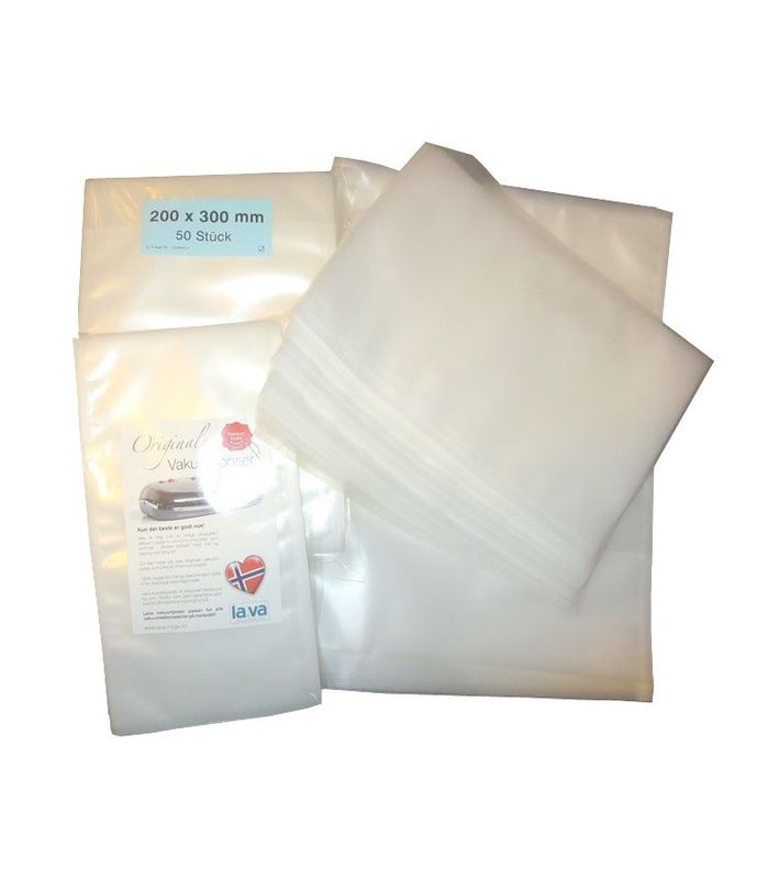 500 LAVA Vakuumposer 16x25cm Ekstra tykk 160my