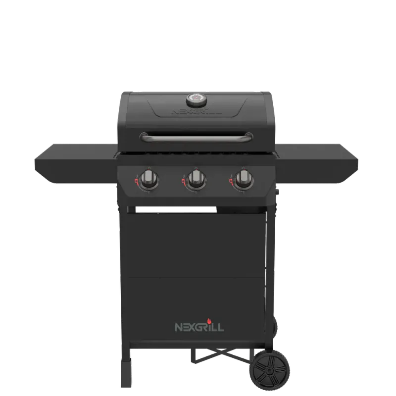 Nexgrill Classic 3-Burner Gas Grill | Matte Black