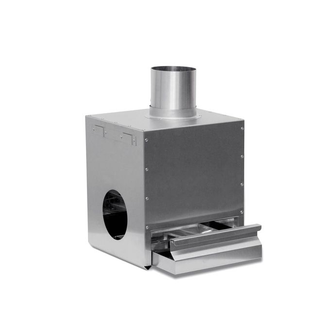 Hovedbilde Borniak kaldrøykadapter rustfritt stål ZWS-01