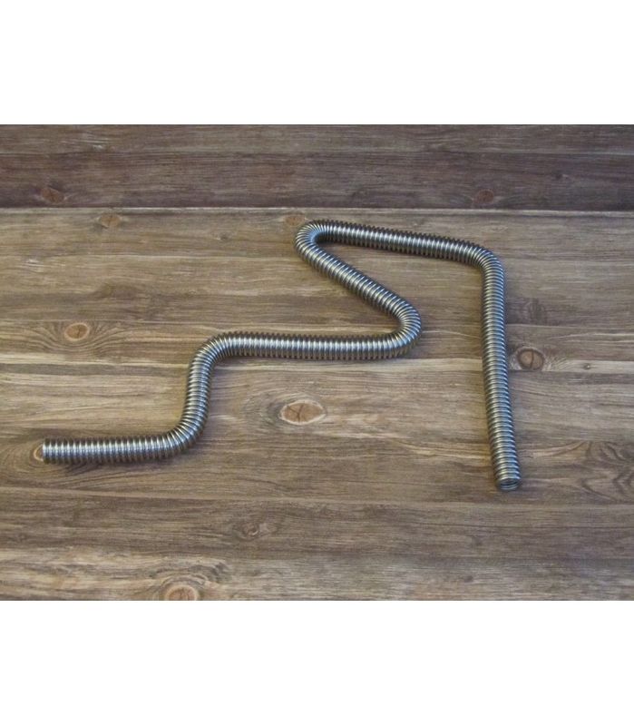 Rustfritt stål flexrør 2,3 liter Big-Old-Smo 0,5 meter