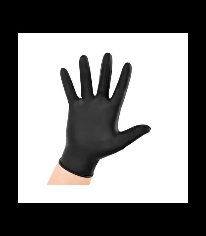 Engangshandsker Nitril (sorte) str. XL Pk. 100 stk