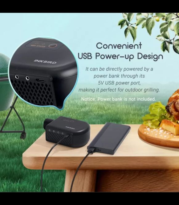 Hovedbilde INKBIRD Smoker Controller Set WI-FI/Bluetooth