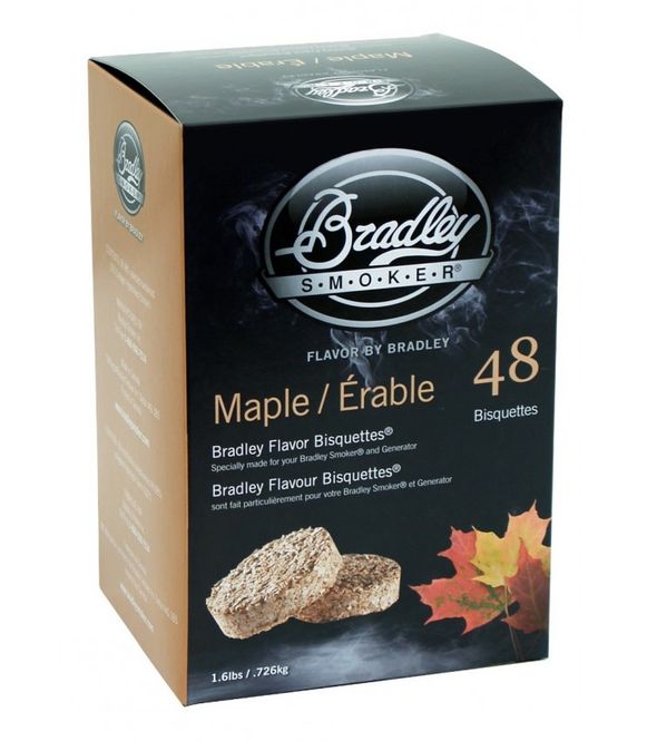 Main Image Bradley Smoking Bisquettes 48 Pack - Maple