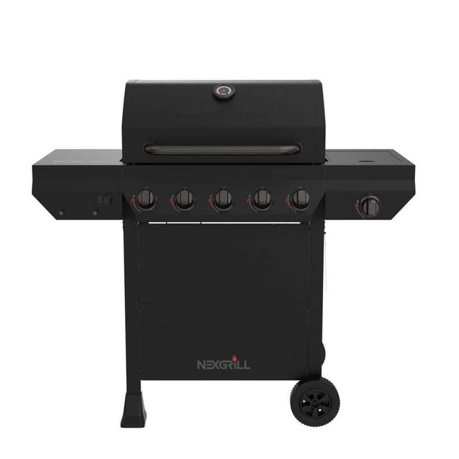 Hovedbilde Nexgrill Classic 5-Brenner Gassgrill | Sort Lokk