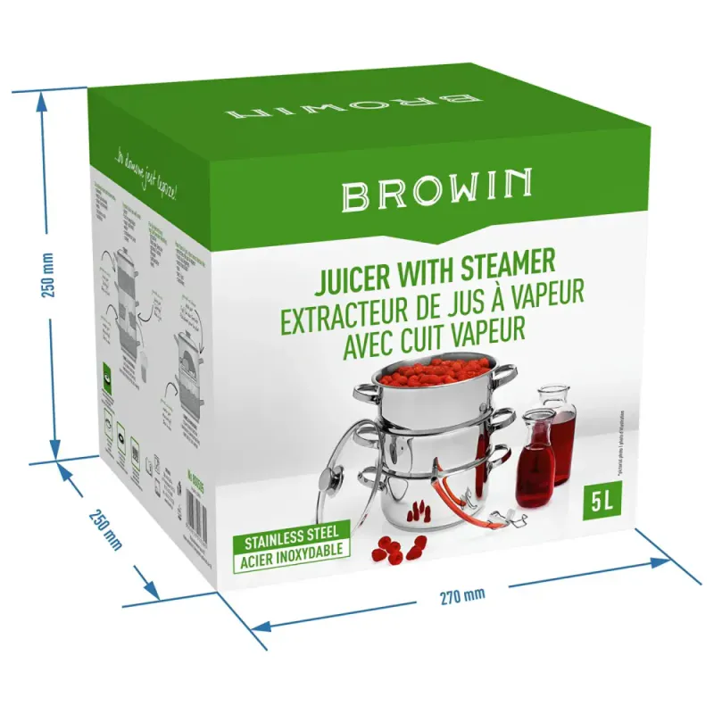 Saftkoker & Dampkoker 5L