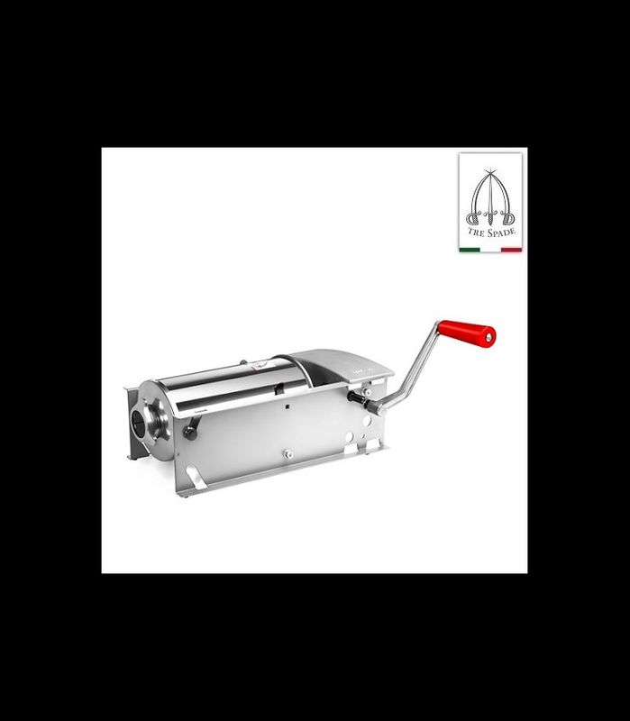 Tre Spade Pølsestapper  8L liggende Inox